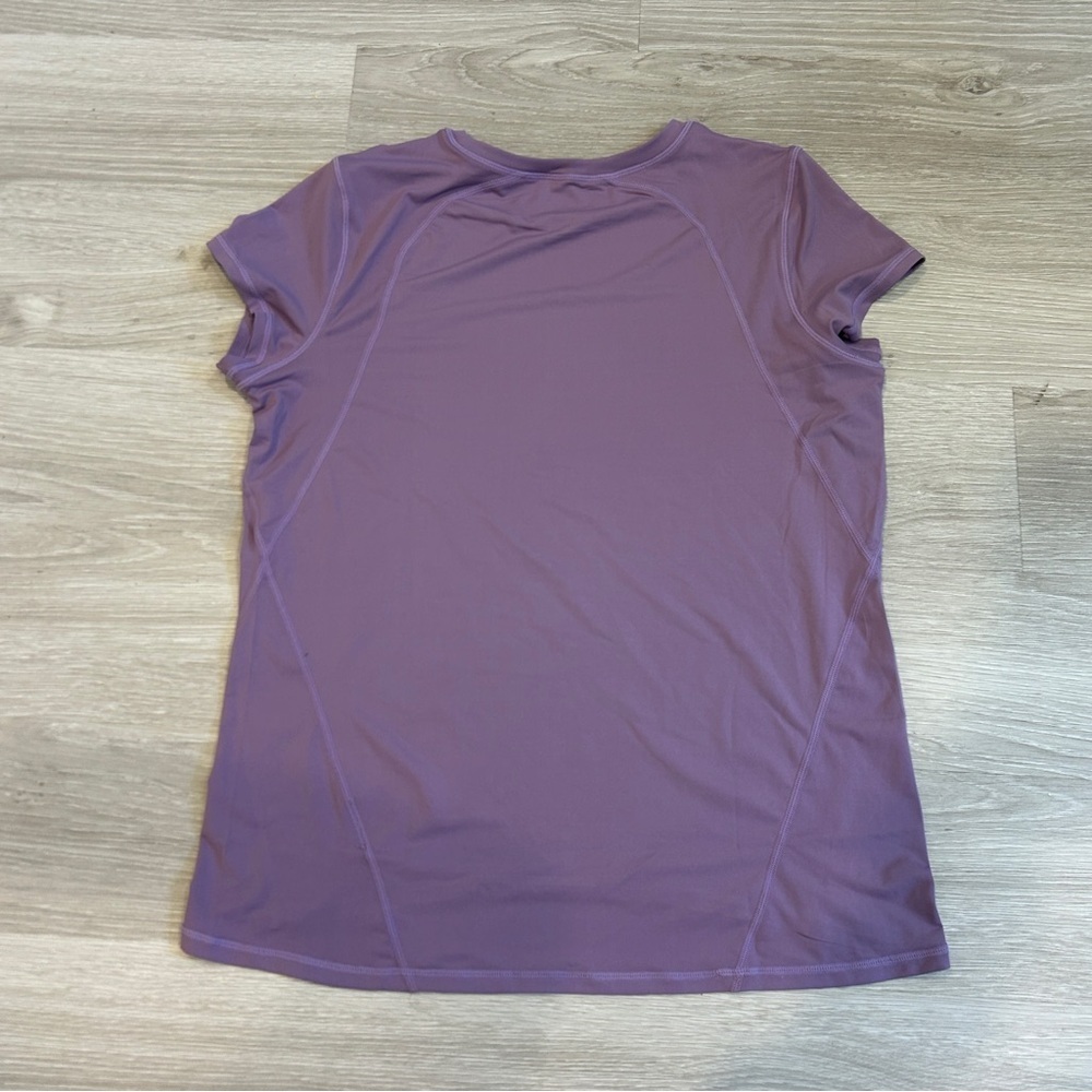 SmartPak Women's Purple Piper SmartCore Crew Neck Short Sleeve Sun Shirt - Large - Picture 3 of 5